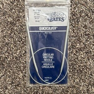 Susan Bates QuickSilver 24" Circular Knitting Needles